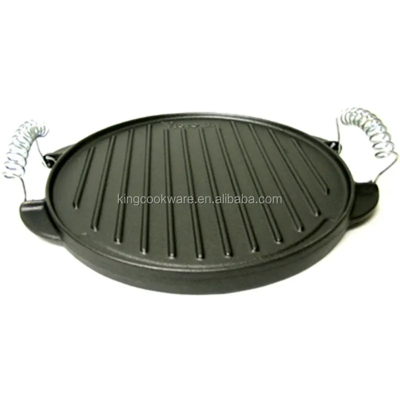 Hot Selling Home Outdoor Garden Cast Iron Bbq Griddle Plate For Fried