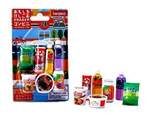 Japanese Brand Snacks - Iwako Food Japanese Eraser Set