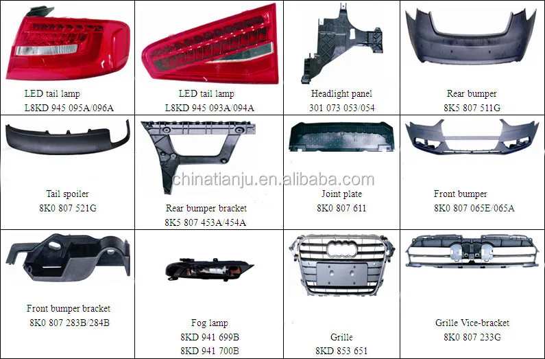 Body Parts For Audi,Auto Parts For Audi A4 Series(audi A4b9) Buy Auto
