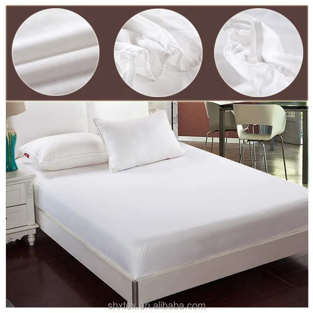 200tc polyester cotton fitted sheet for bedroom