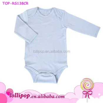 2016 Baby Clothes Plain Cotton Onesie Boutique Nova Baby Clothing