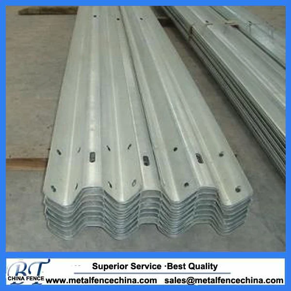 W Beam Guard Rails Protecting road used safety steel Highway Guardrail