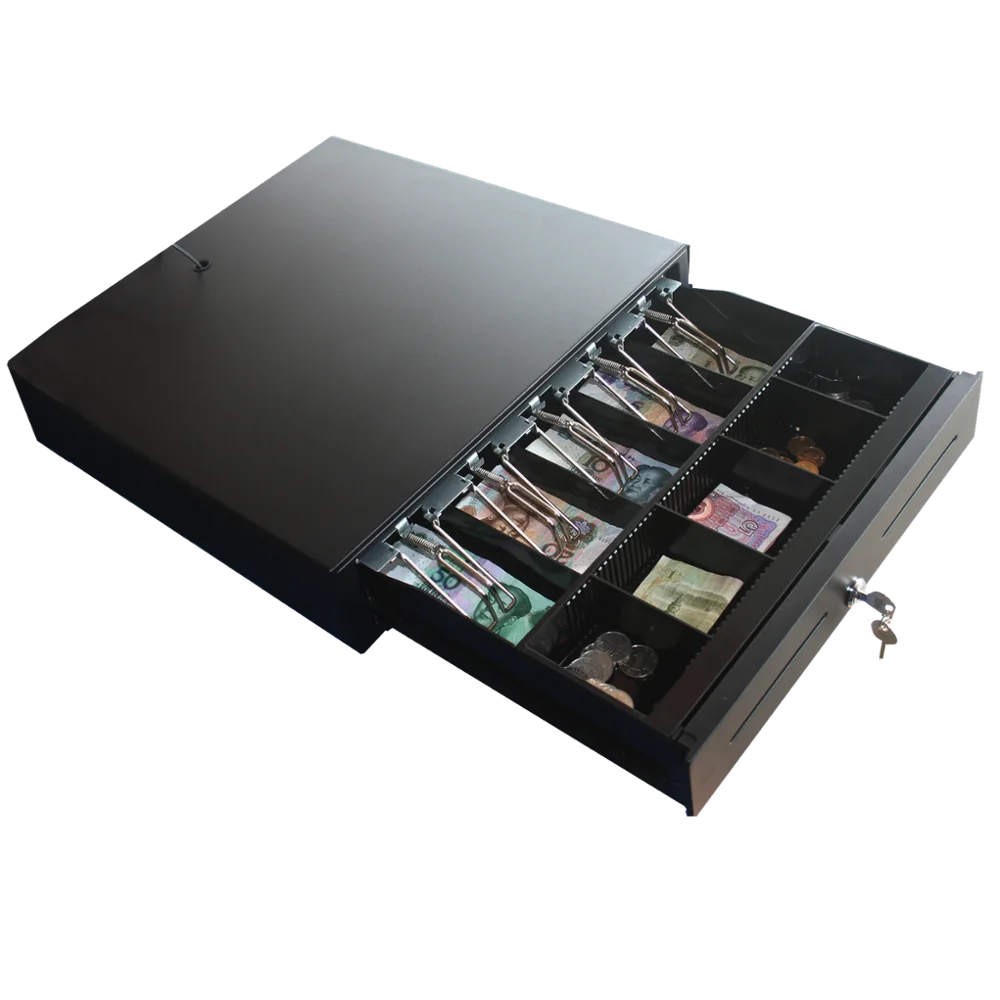 Electronic Mini Metal Cash Safe Drawer Cheap Rj11 Mechanism Locking