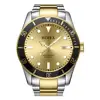 BLWRX Luxury Mechanical Watch automatic high end finishing 120 clicks rotated bezel super blue light