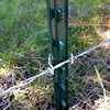 American Metal Steel Studded T Post/Green Painted farm fence post