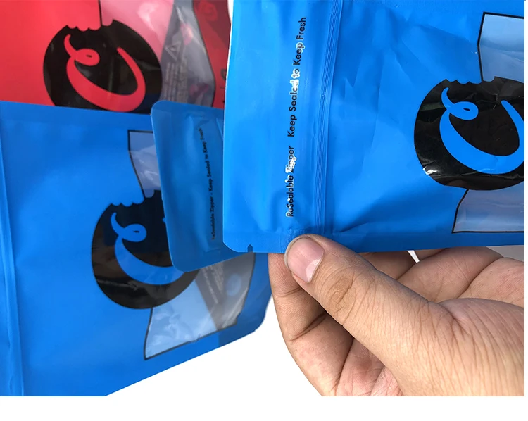 Manufacturecustom mylar bags 1/8 1/4 oz cookie plastic bag california fast shipping
