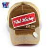 Custom embroidered logo open bottle caps hat adult baseball caps 6 panel