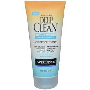 Neutrogena Deep Clean Long-Last Shine Control, Cleanser/mask, 6 Ounce