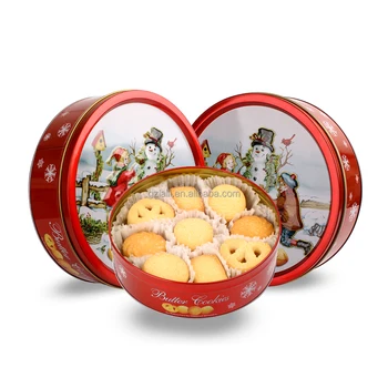 8.8oz Christmas Danish Butter Cookies Tin For Malaysia Alibaba - Buy