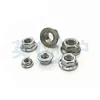 China specializes in the production of stainless steel SS304S,S316 hex flange nuts DIN6923