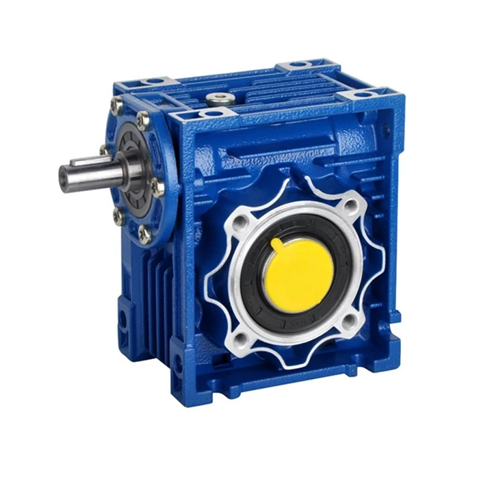 Réducteur Vis Sans Fin NMRV050 – Ratio 5:1 à 100:1, Entrée 14/19 Mm, Sortie 25 Mm, Faible Bruit Pour Moteur Pas à Pas CNC Nema 34/42