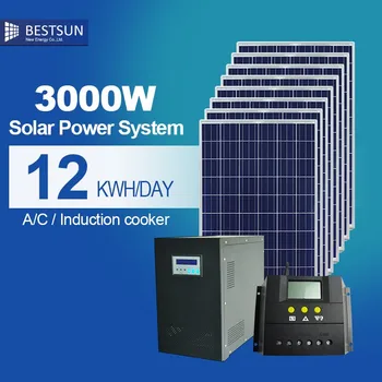 Whole House Solar Power System 3000w Complete Set Solr Generator System Solar Panel System For Home Use Buy 10kw Solar Panel Systemsolar Panel
