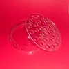 Acrylic transparent cover 100mm hollow acrylic half sphere plastic dome cover acrylic half round ball with Holes