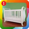 Gorgeous Large Size baby Sleigh Cot Toddler Bed & Sofa 3 In 1 cot