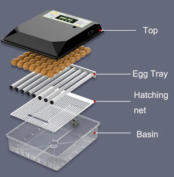 192 Chicken Egg Incubator With Fully Automatic Egg ...