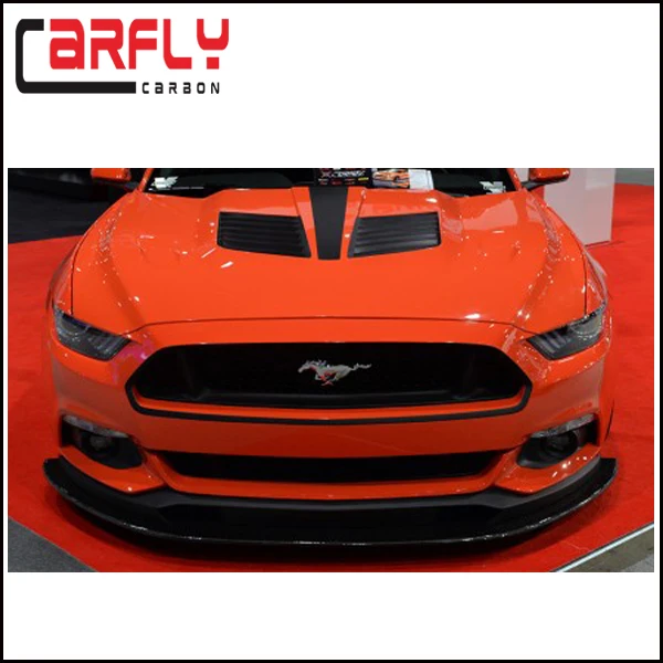 2015 New Arrival Mustang Gt Carbon Fiber Hood For Mustang Gt350