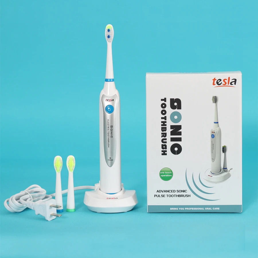Custom Double Small White Medium Dupont Bristle Changeable Automatic Smart Sonic Electric Replacement Toothbrush Heads For Adult