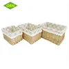 Willow household natural material basket storage unit
