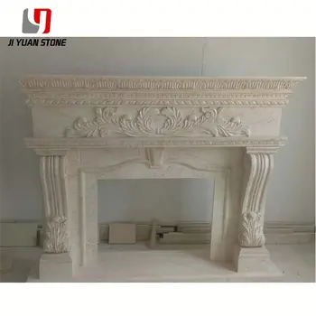 Good Price White Marble Fireplace Surround Cantera Stone Buy