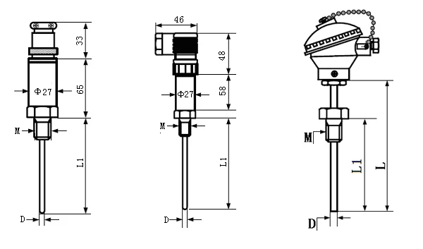 PPM-WZPB-2 Hunan Taihe Temperature Sensor