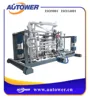 metal material skid offloading device for railcar