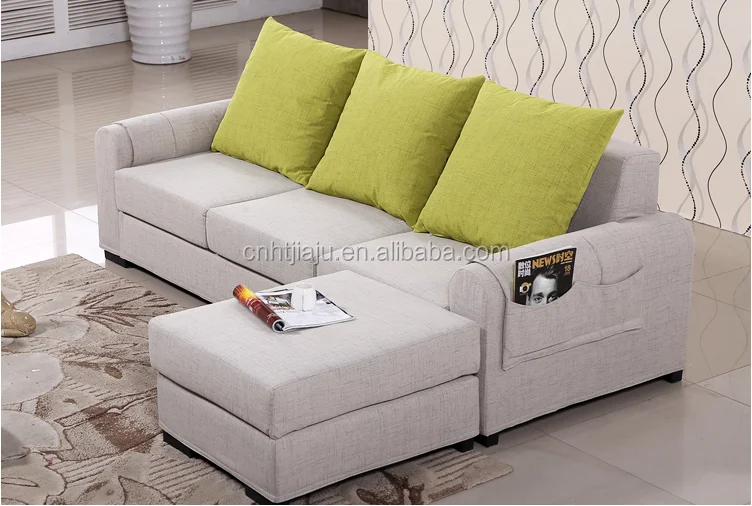 Sofá da tela moderna minimalista apartamento pequeno sofá lavável ... Sofa para sala pequena