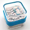 Fashion design ocean products crystal paperweight sea shell souvenirs for sale
