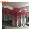 ST-CT10 artificial cherry blossom red tree restaurant renovation project pink cherry blossom corner tree