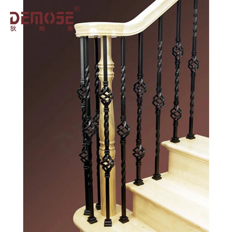 Indoor Stair Railing Iron Baers Custom Wrought Indoor Stair Railing Iron