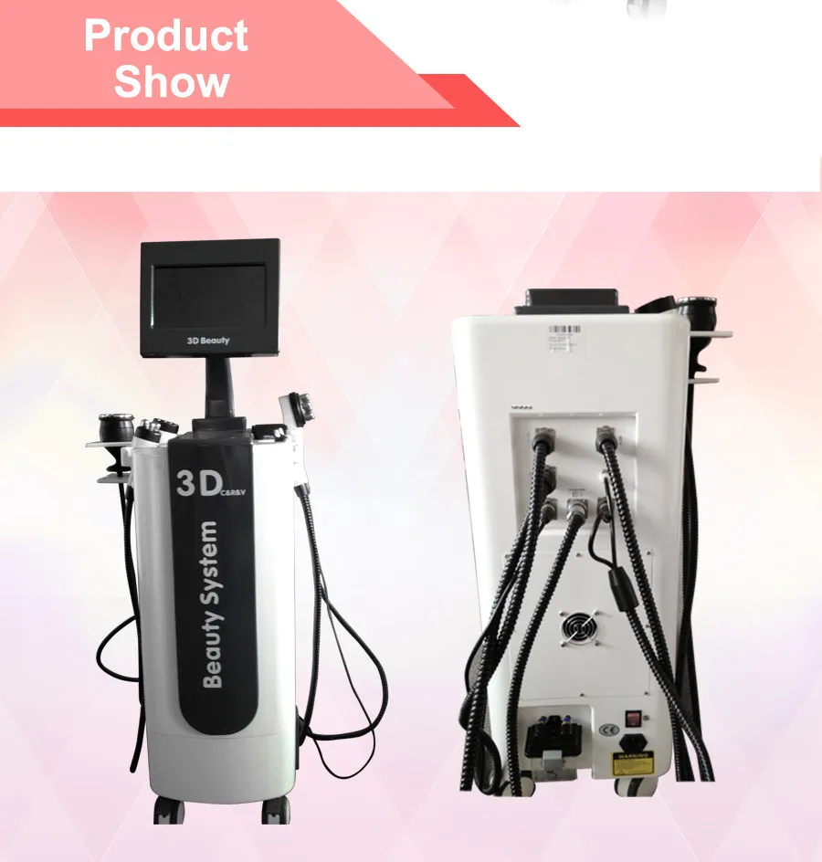 Cavitation Multipolar Radio Frequency Aesthetics Device For Home Use