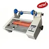 FM-360F A3 340mm roll laminator with rewind,foil fusing hot laminator