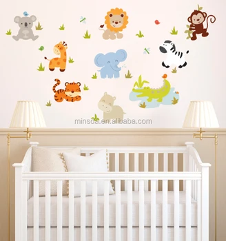 Cute And Fun Modern Baby Wall Stickers For Nursery Room Kid Printed Wall Decals Buy Baby Wall Stickers Nursery Wall Sticker Wall Sticker Kid Product