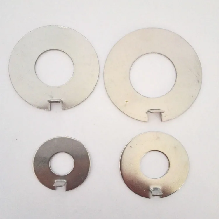 100 pcs Metric DIN 463 M12 Two Tab Washer Steel Plain Finish