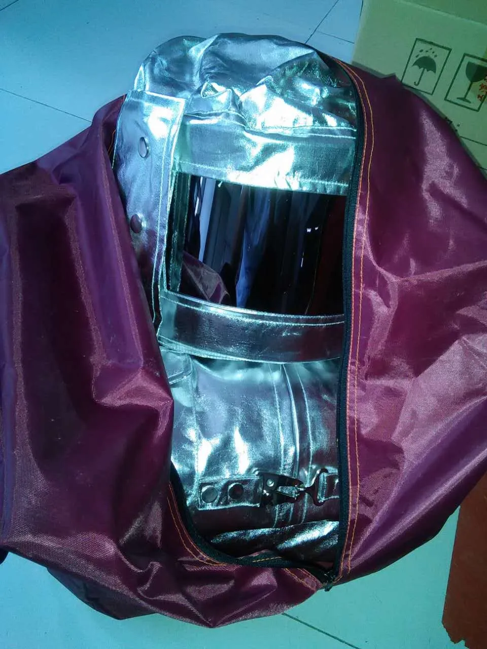 Radiation Protection Suit,Thermal Radiation Aluminized Heat Insulation