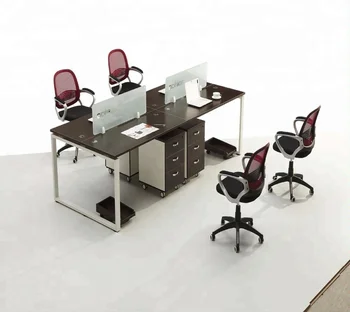 Double Sided Office Desk Gl Parions With Drawers Double Sided Office Desk Gl Parions With Drawers