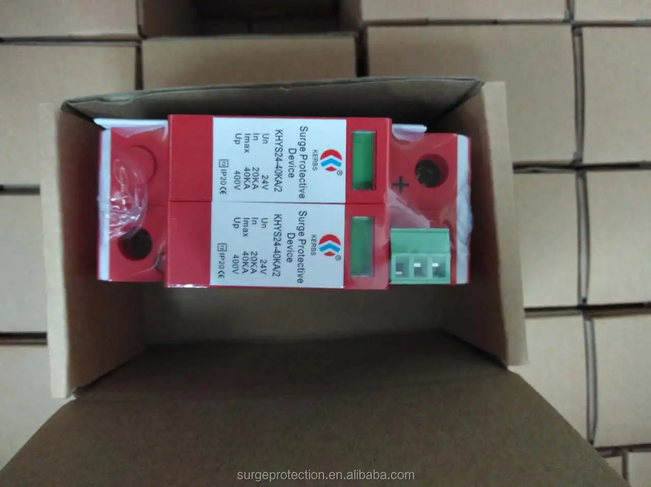 2p Single Phase 12v Dc Module Surge Protector Power Surge Protection