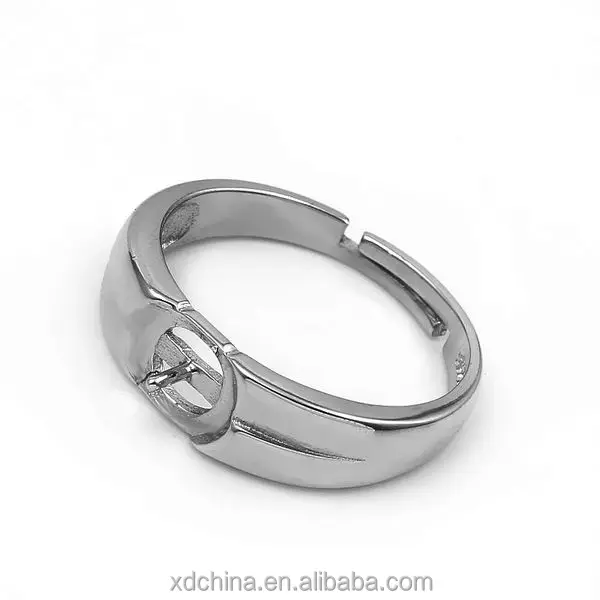 Xd 925 Sterling Silver Ring Setting Mount Wholesale Finger Ring Mountings Without Stone Buy