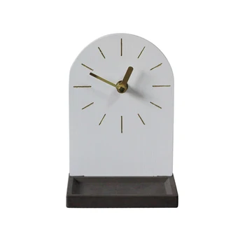 Desk Table Souvenirs Gifts Concrete Clock Buy Table Clock