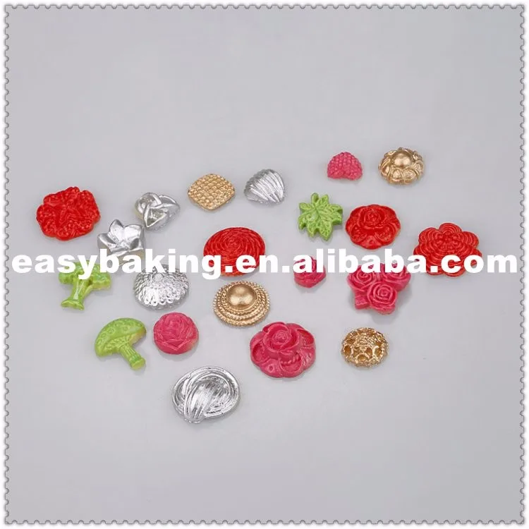 ES-7101 Variety Shapes of Flower Cake Decoration Fondant Silicone molds