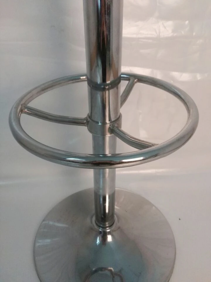 Round Adjustable Iron Swivel Gas Lift Metal Bar Stool Chair Base Buy