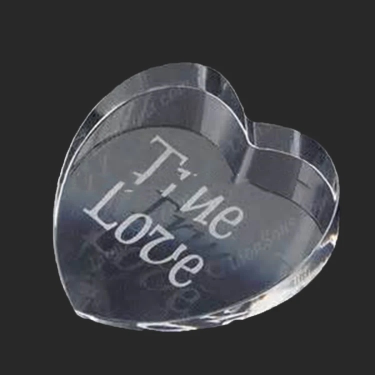 product hot selling crystal heart shape paperweight-21