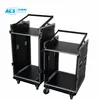 2015 hot selling audio amplifier case,effect rack flight case,12u Slant rack case