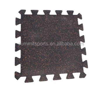 Gym Interlocking Rubber Tiles Floor Rolls Sports Gym Interlocking Rubber Tiles