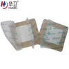 custom size Trending Products Silicone Bordered Wound Care Foam Dressing 10*10cm