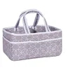 Designer portable baby diaper storage diaper organizer caddy changing bags