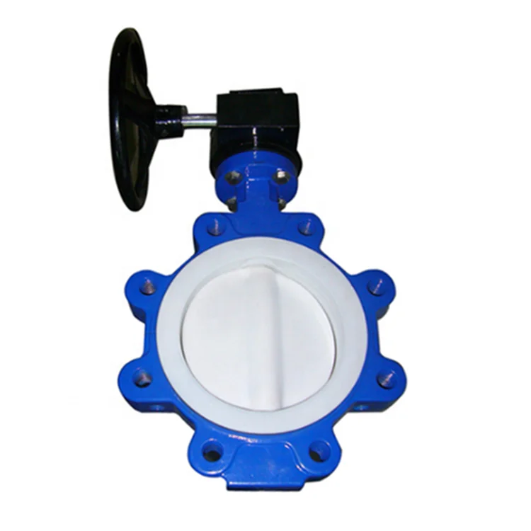 Dn100 Cf8m 4 Inch Lugged Type Center Line Flange Butterfly Valve With