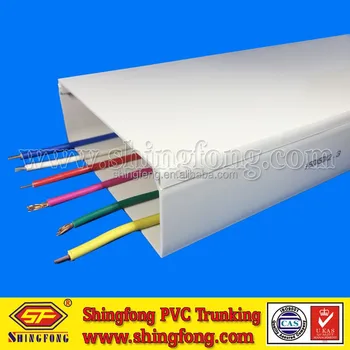 Moisture Extrusion Pvc Cable Duct Sizes