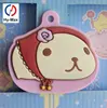 Customized personality key cover with creative pvc rubber cover case for children
