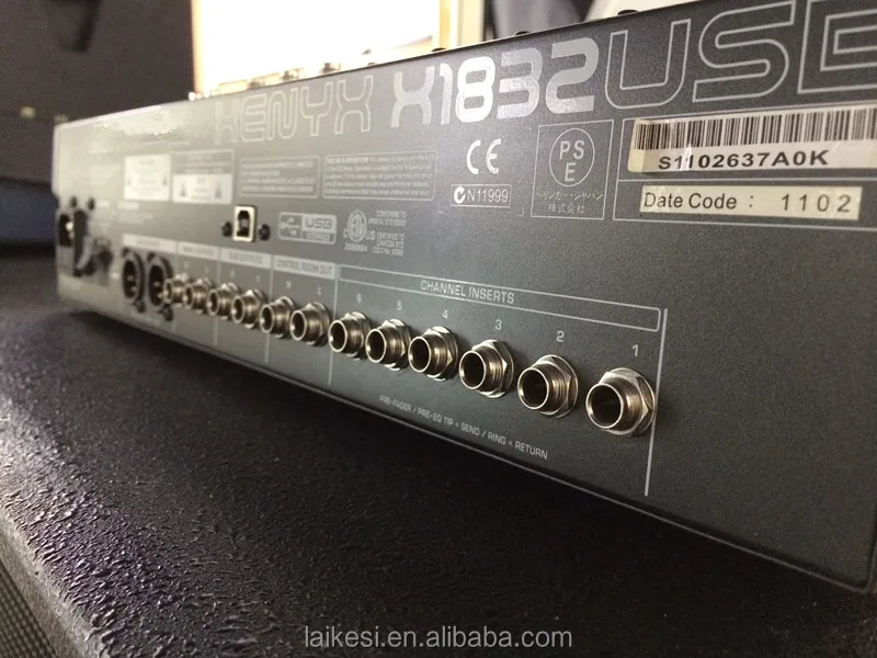 Precio más competitivo para Audio Video e iluminación profesional X1832 Mezclador de audio pasivo de 10 canales