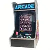 17 inch LCD screen wood cabinet 60 in 1 game board joystick table top upright mini arcade gaming machine for 1 player
